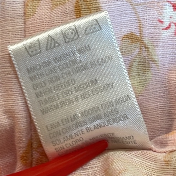 Vintage LIZ CLAIBORNE girls dress • size 3T • pink floral dress - Picture 12 of 14